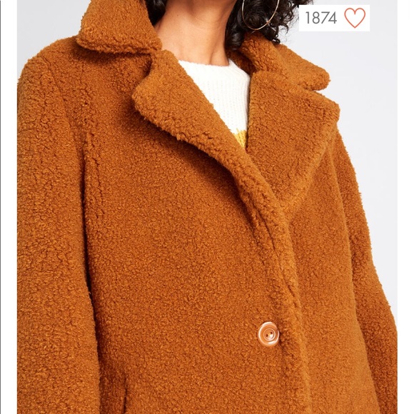 Fuzzy winter coat - Picture 3 of 4